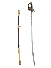AN ENGLISH SWORD, 1820, GEORGE IV BY JAMES PROSSER