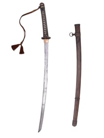 A JAPANESE GENDAI KATANA SWORD, 20TH CENTURY