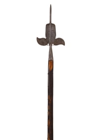 A RENAISSANCE-STYLE EUROPEAN PARTISAN WITH MAKER'S MARK