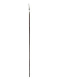 AN INDONESIAN JAVA OR BORNEO TOMBOK SPEAR