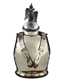 A RARE RUSSIAN LIFE-GUARD CUIRASS AND HELMET, 1858