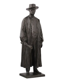 A JOHAN THEODOR LUNDBERG (1852-1926) BRONZE, 'PRINCE EUGEN', 1921