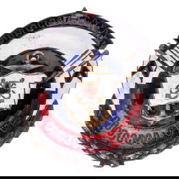 A (RUSSIAN) UNION OSVOD USSR BADGE "WATER RESCUER"