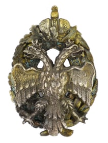 AN IMPERIAL RUSSIAN OFFICER’S OR CADET QUALIFICATION BADGE, 1890–1917