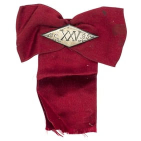 A SOVIET BADGE "25 YEARS OF THE VOLOGDA WORKERS’ TRADE UNION"