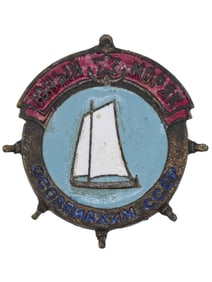 A SOVIET OSOAVIAKHIM "YOUNG SAILOR" BADGE, CA. 1939