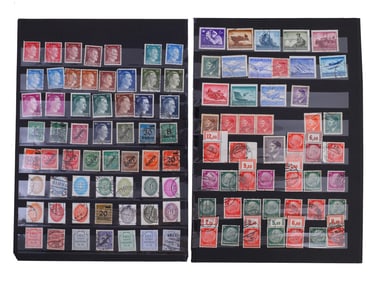 COLLECTION OF GERMAN 3RD REICH PERIOD STAMPS
