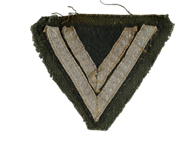 A WWII GERMAN WEHRMACHT OBERGEFREITER RANK PATCH