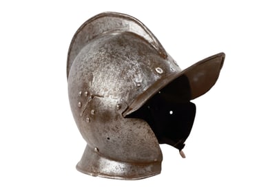 A EUROPEAN BURGONET HELMET, PROBABLY GERMAN, 16TH CENTURY