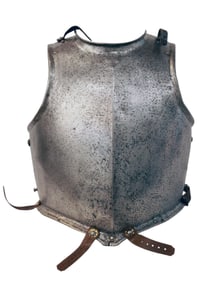 A 16TH OR 17TH CENTURY EUROPEAN STEEL ARMOR CHESTPIECE, LIKELY PISA, ITALY