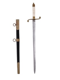 AN IMPERIAL RUSSIAN NAVAL OFFICER'S DAGGER, CA. 1914
