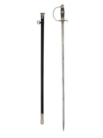 A NAZI GERMANY POLICE OFFICER DEGEN SWORD BY PAUL WEYERSBERG, WW2