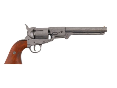A DENIX REPLICA COLT 1851 NAVY PISTOL, NON-FIRING, C. 1968