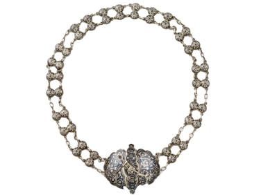 A RUSSIAN SILVER AND NIELLO CEREMONIAL BELT, CA. 1900