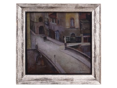 A PAINTING OIL ON CANVAS BY CONSTANTIN NIKOLAEVICH (1886-1942)