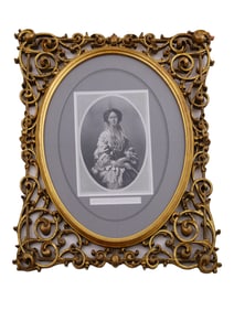 A GEORGE PERINE PORTRAIT ENGRAVING, EMPRESS MARIA ALEXANDROVNA, RUSSIAN