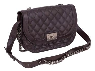 CHANEL “CHAIN ME?? QUILTED AGED CALFSKIN SHOULDER BAG, CHANEL, PARIS, C. 2015–2016