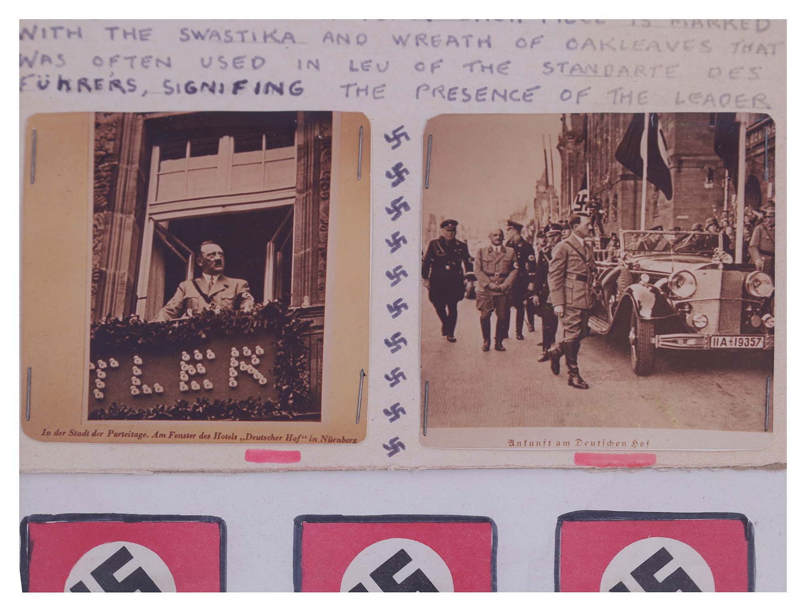 A NAZI GERMANY PARTY COMMEMORATIVE PHOTOGRAPHS, 1922 (1 of 2)