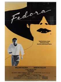 A MOVIE POSTER FOR 1978 BILLY WILDER FILM 'FEDORA'
