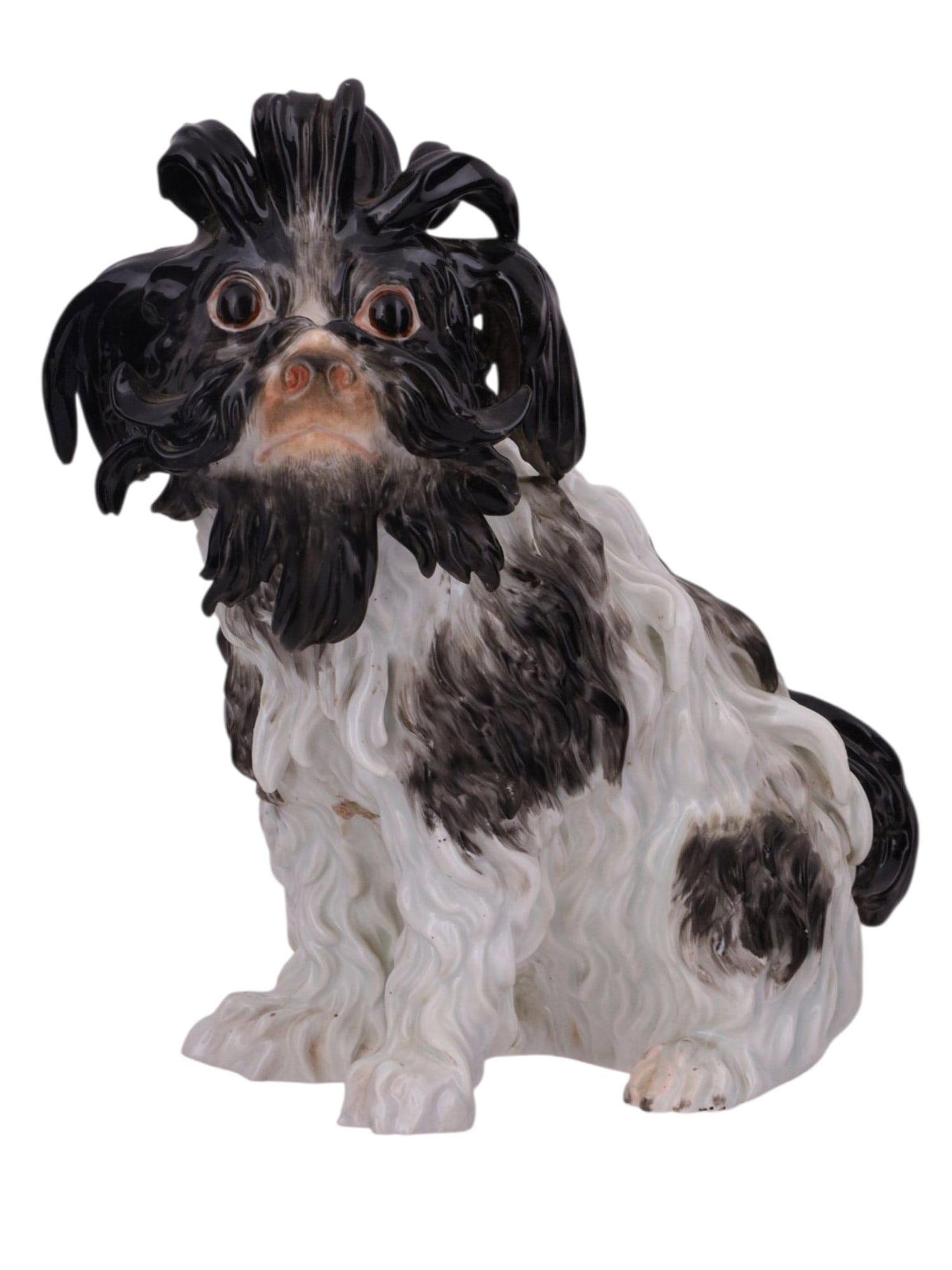 A MEISSEN PORCELAIN FIGURE OF A SPANIEL GERMANY, LATE 19TH – EARLY 20TH CC. (1 of 6)