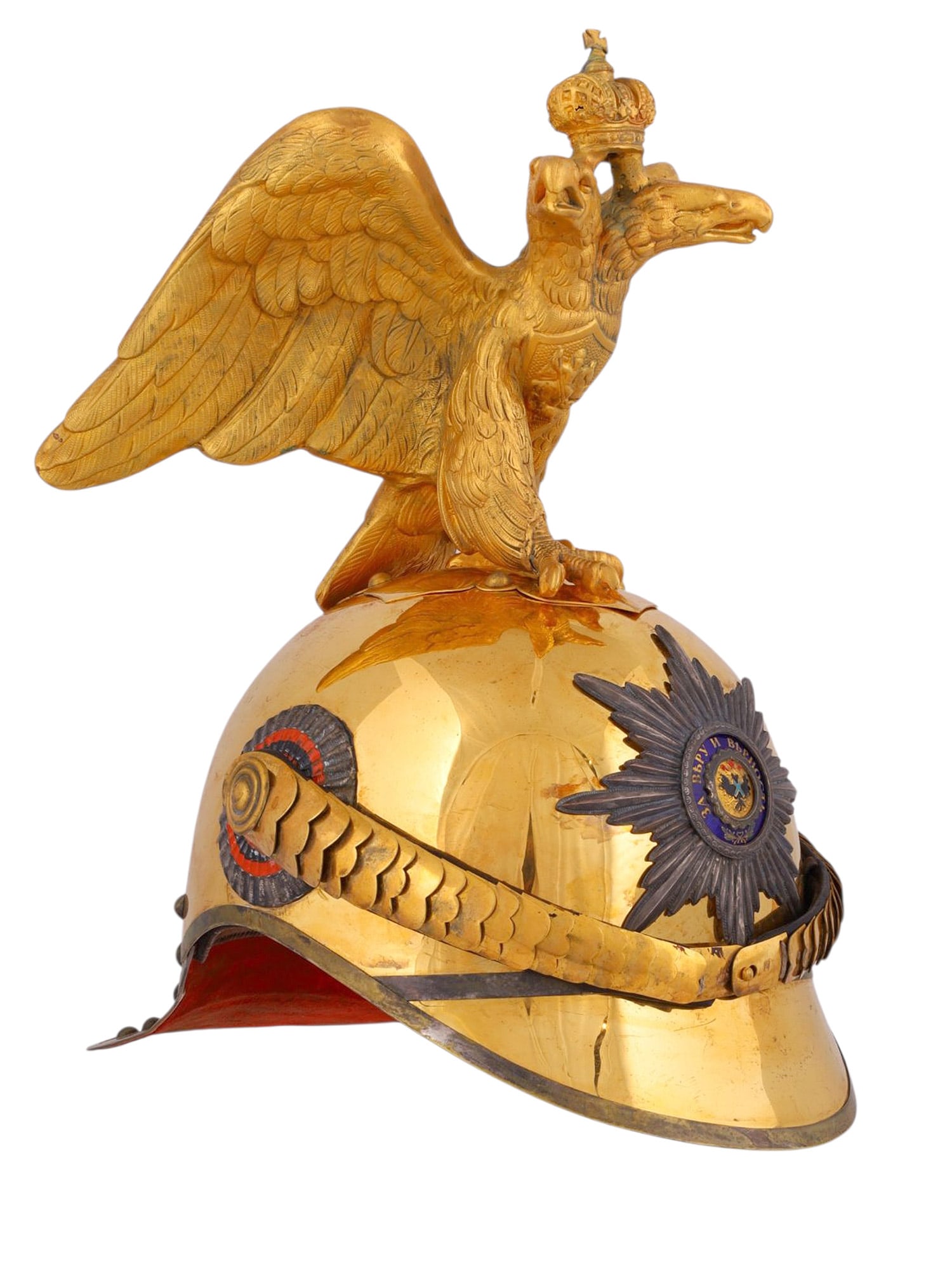 A RUSSIAN IMPERIAL LIFE GUARD OFFICER HELMET, 20TH CENTURY (1 of 9)