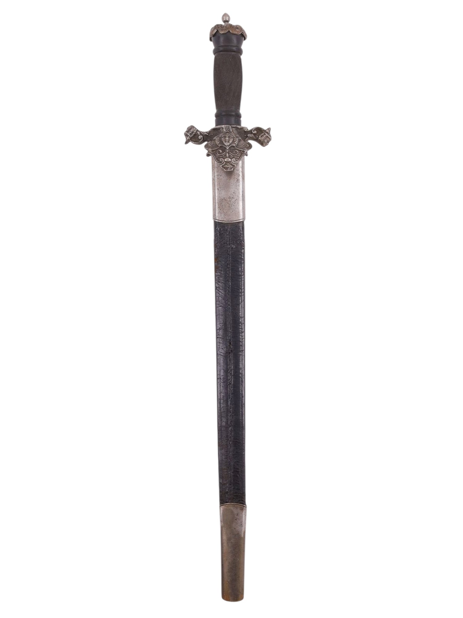 AN UNUSUAL GERMAN GAMEKEEPER'S BAYONET HUNTING DAGGER COMBO, 19TH CENTURY (1 of 5)