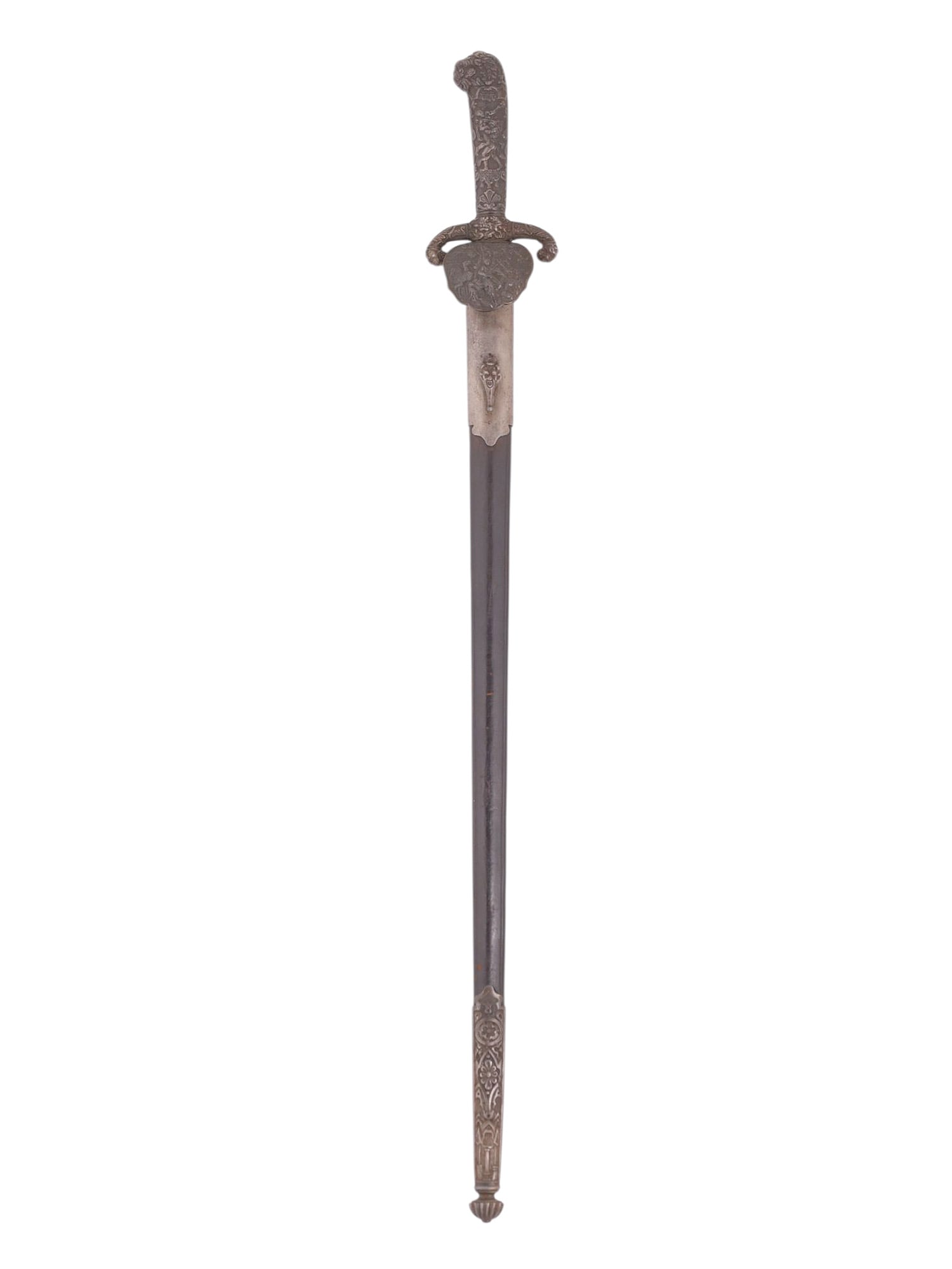 A FRENCH COULAUX & CIE KLINGENTHAL HUNTING DAGGER, MID 19TH CENTURY (1 of 13)