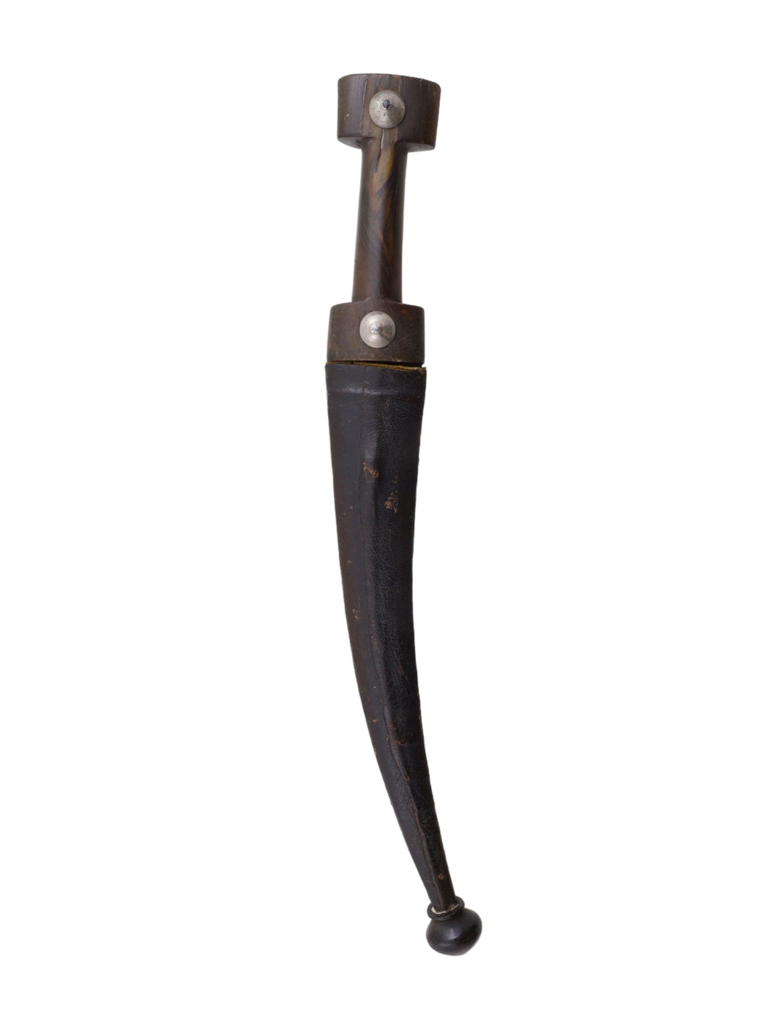 A CENTRAL ASIAN KHANJAR DAGGER WITH A WOOTZ BLADE, 19TH CENTURY (1 of 4)