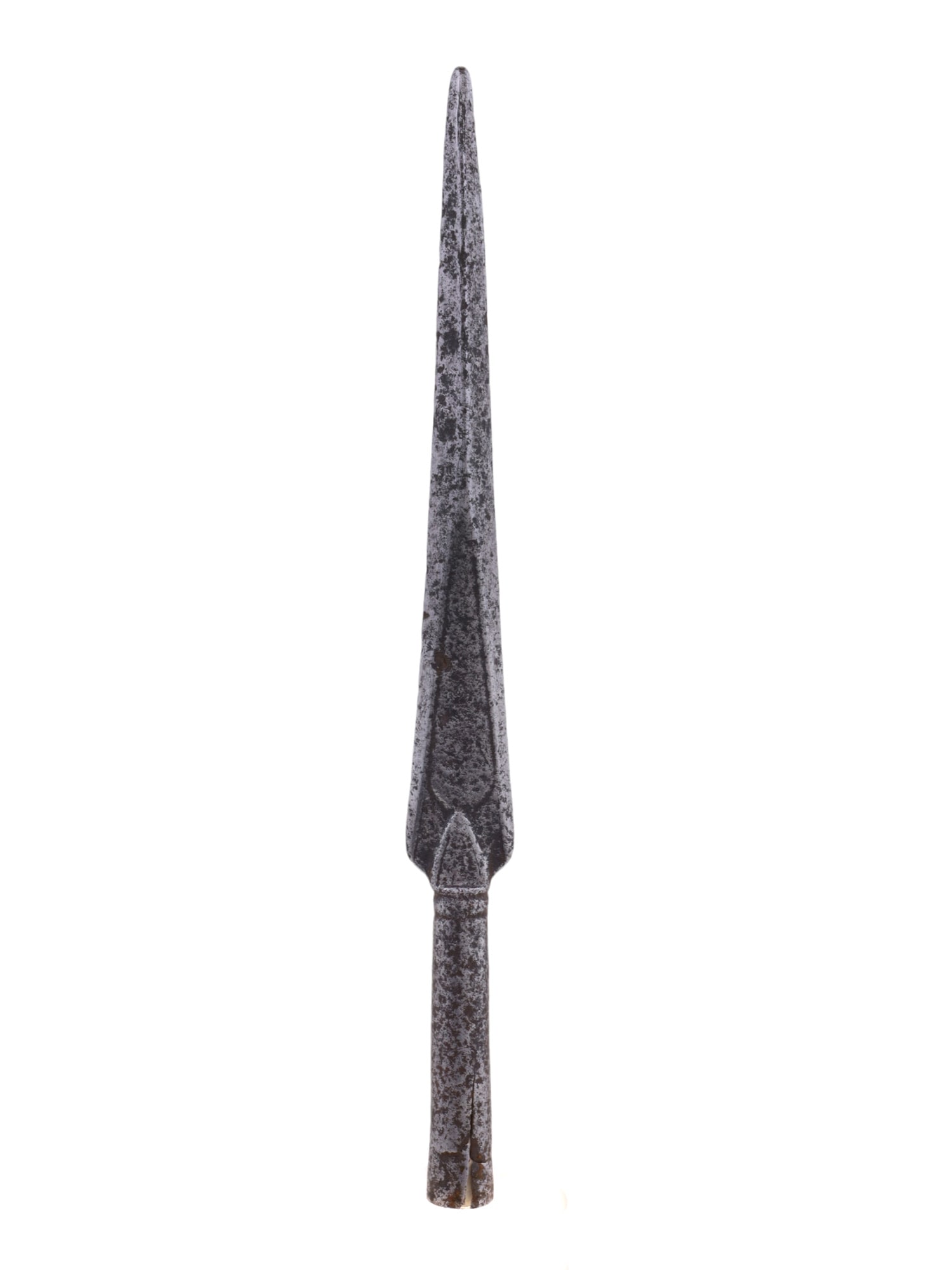 A WROUGHT ITALIAN IRON SPEARHEAD OR LANCE, 15TH/16TH CENTURY (1 of 4)