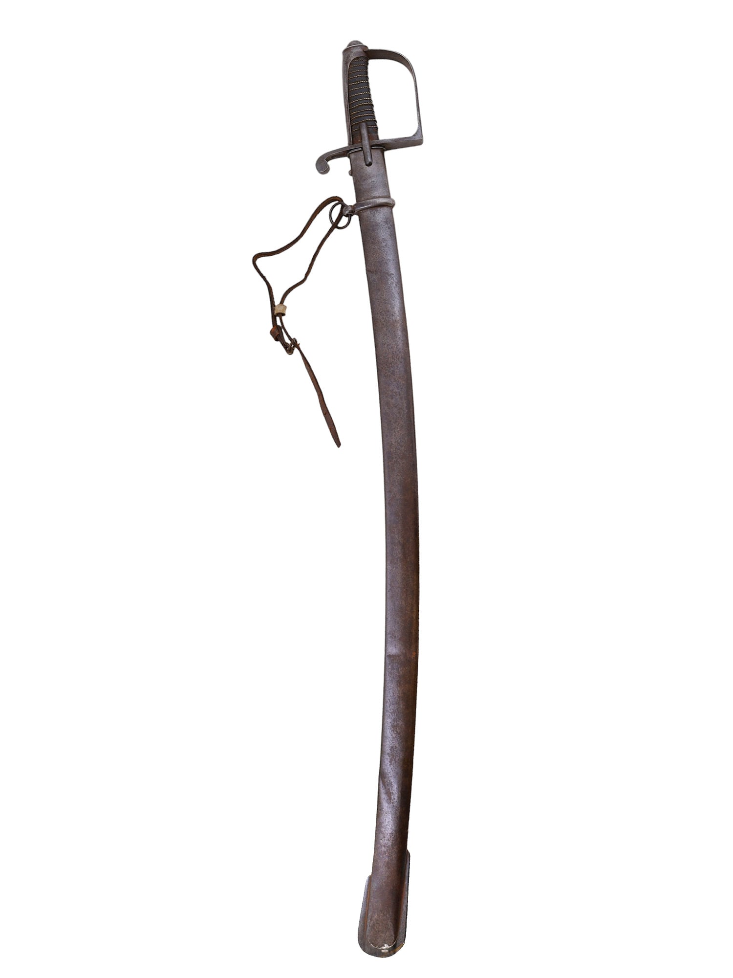 A PRUSSIAN CAVALRY TROOPER'S SABER WITH SCABBARD, 19TH CENTURY (1 of 6)