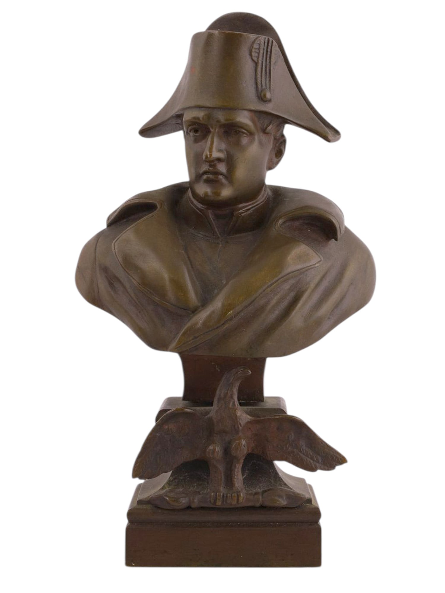 A BRONZE BUST OF NAPOLEON, FRANCE, 19TH CENTURY (1 of 6)
