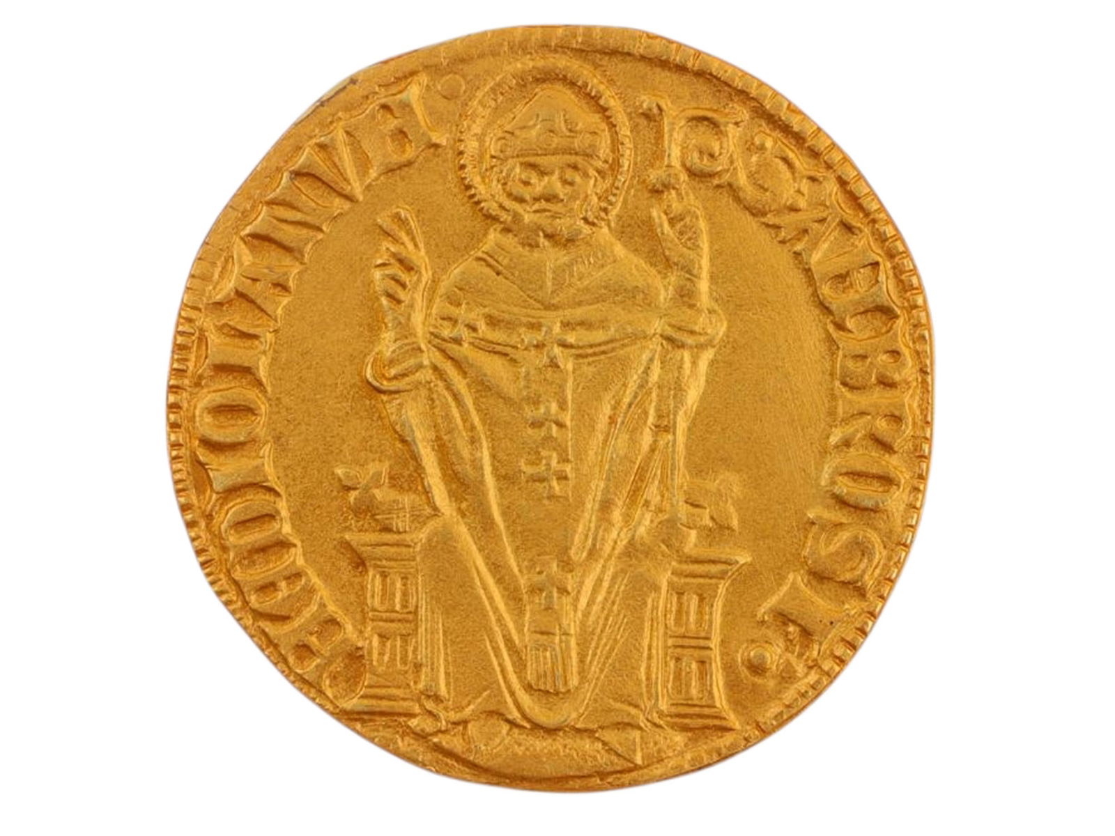 A RUSSIAN SILVER-PLATED GILT INTERIOR SEAL CASE (1 of 4)