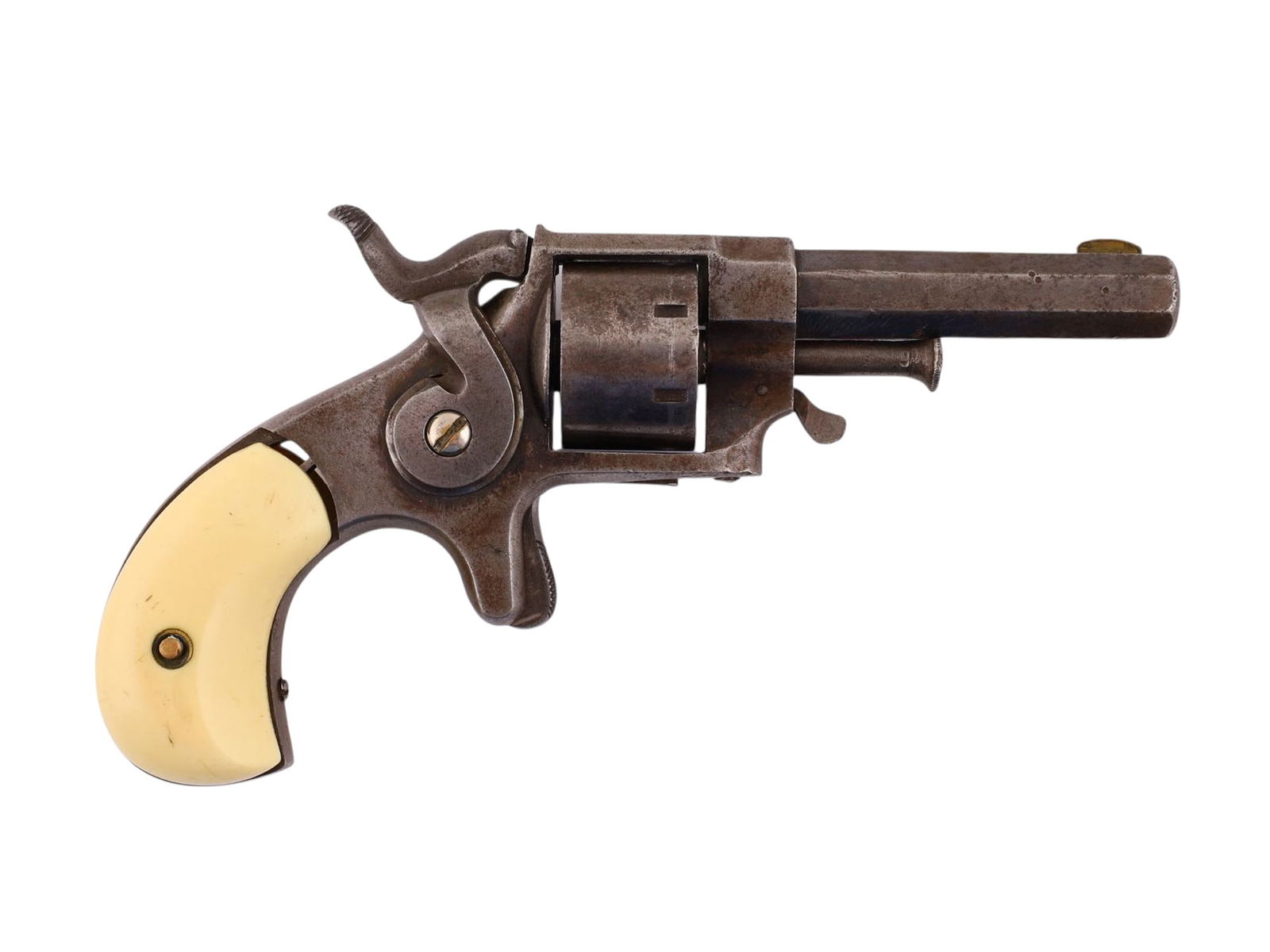 A COLT NEW LINE .22 CALIBER REVOLVER, CIRCA 1875 (1 of 7)