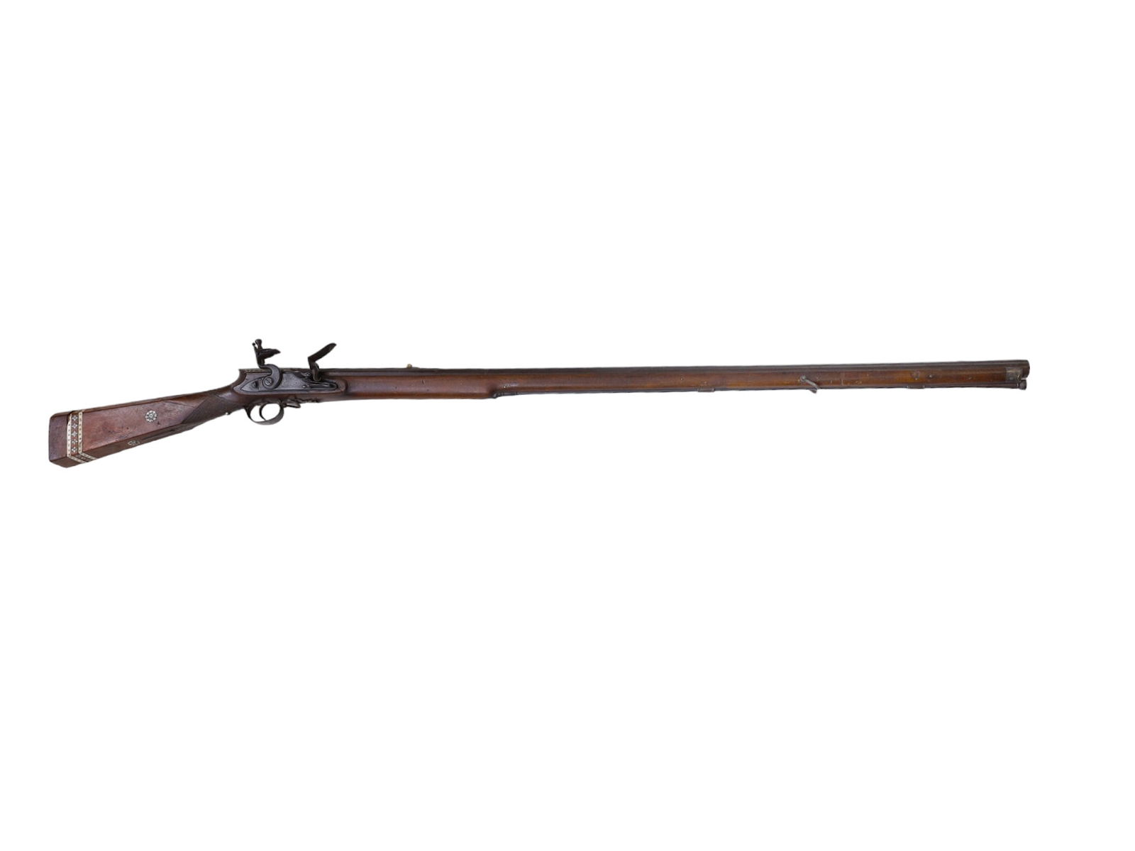 A TRANS-CAUCASIAN FLINTLOCK RIFLE, LATE 18TH CENTURY (1 of 6)