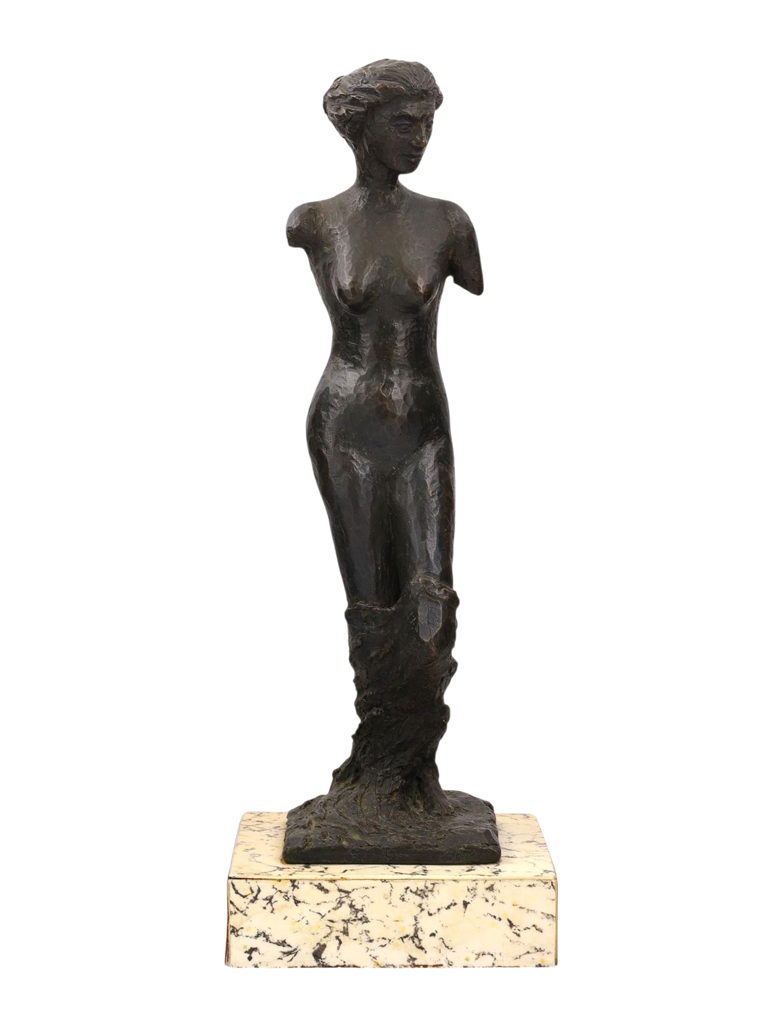 A BRONZE FIGURE OF A NUDE WOMAN, SIGNED A. RISI, CA MID–20TH CENTURY (1 of 7)