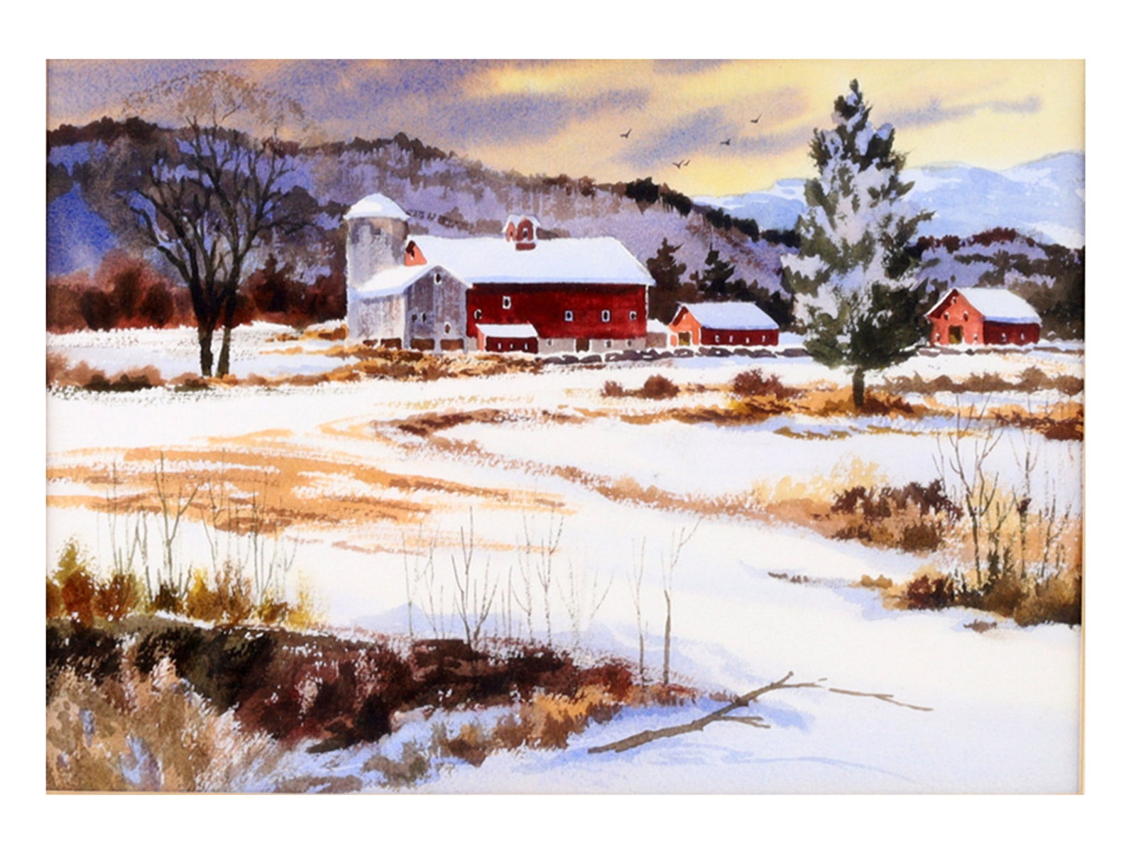 AN AMERICAN LANDSCAPE PRINT (1 of 4)