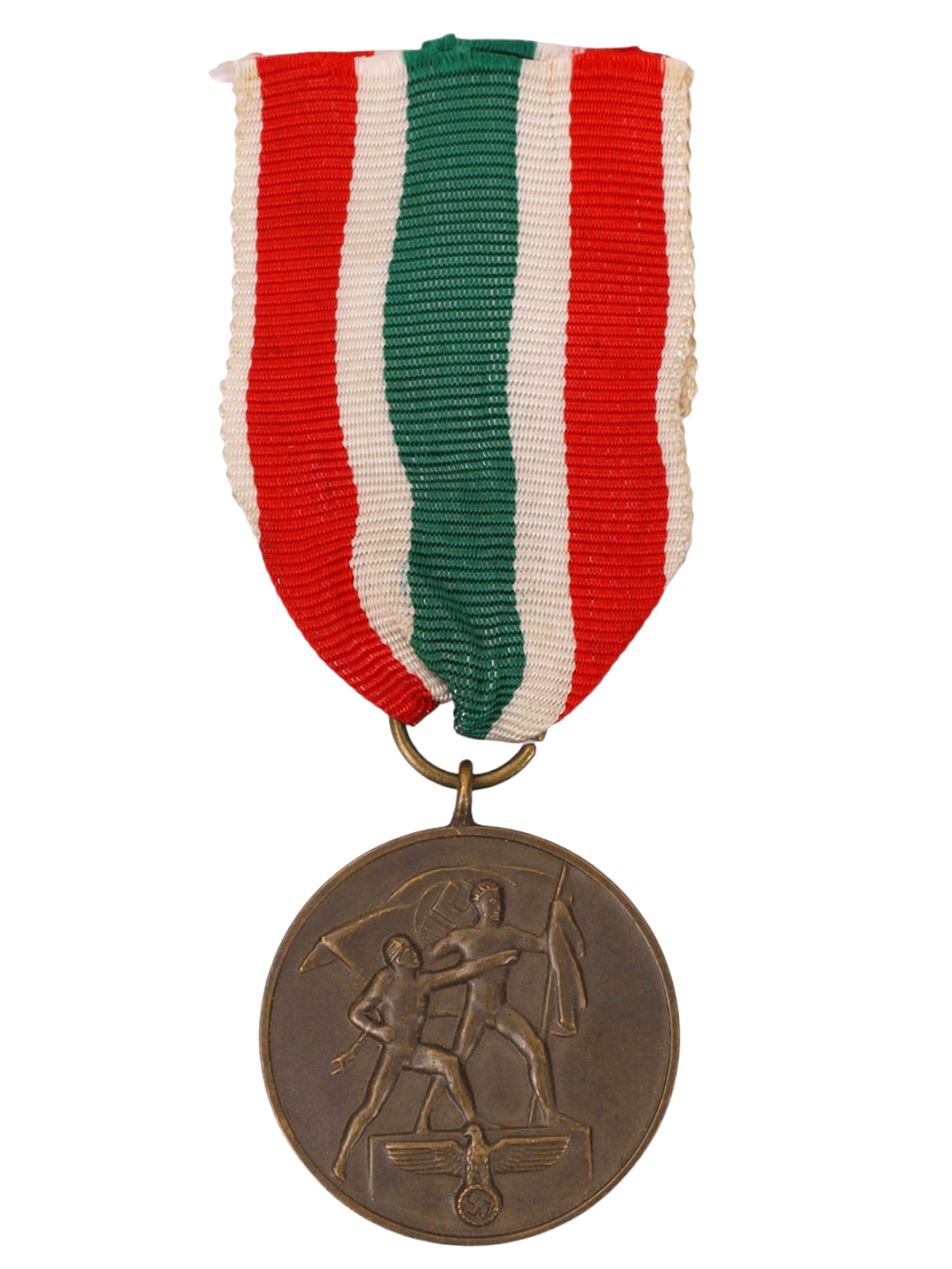 A WW2 GERMAN RETURN OF MEMEL COMMEMORATIVE MEDAL, C. 1939 (1 of 2)