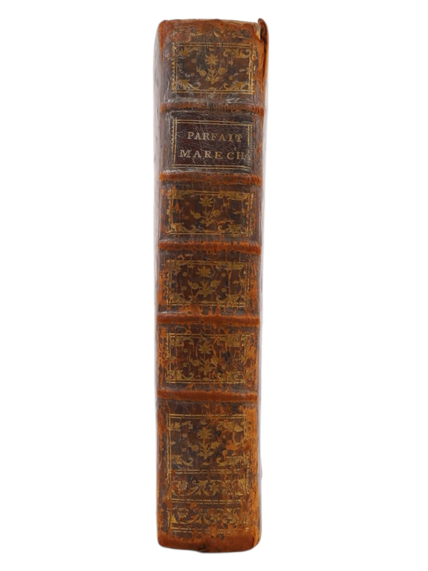 1770 LE NOUVEAU PARFAIT MAR?CHAL, GARSAULT (FRANCOIS ALEXANDRE PIERRE): A brilliant fourth edition of 'Le Nouveau Parfait Marechal, ou La Connoissance Generale et Universelle du Cheval[...] avec un Dictionnaire des Termes de Cavalerie', a treatise concerning all things ho