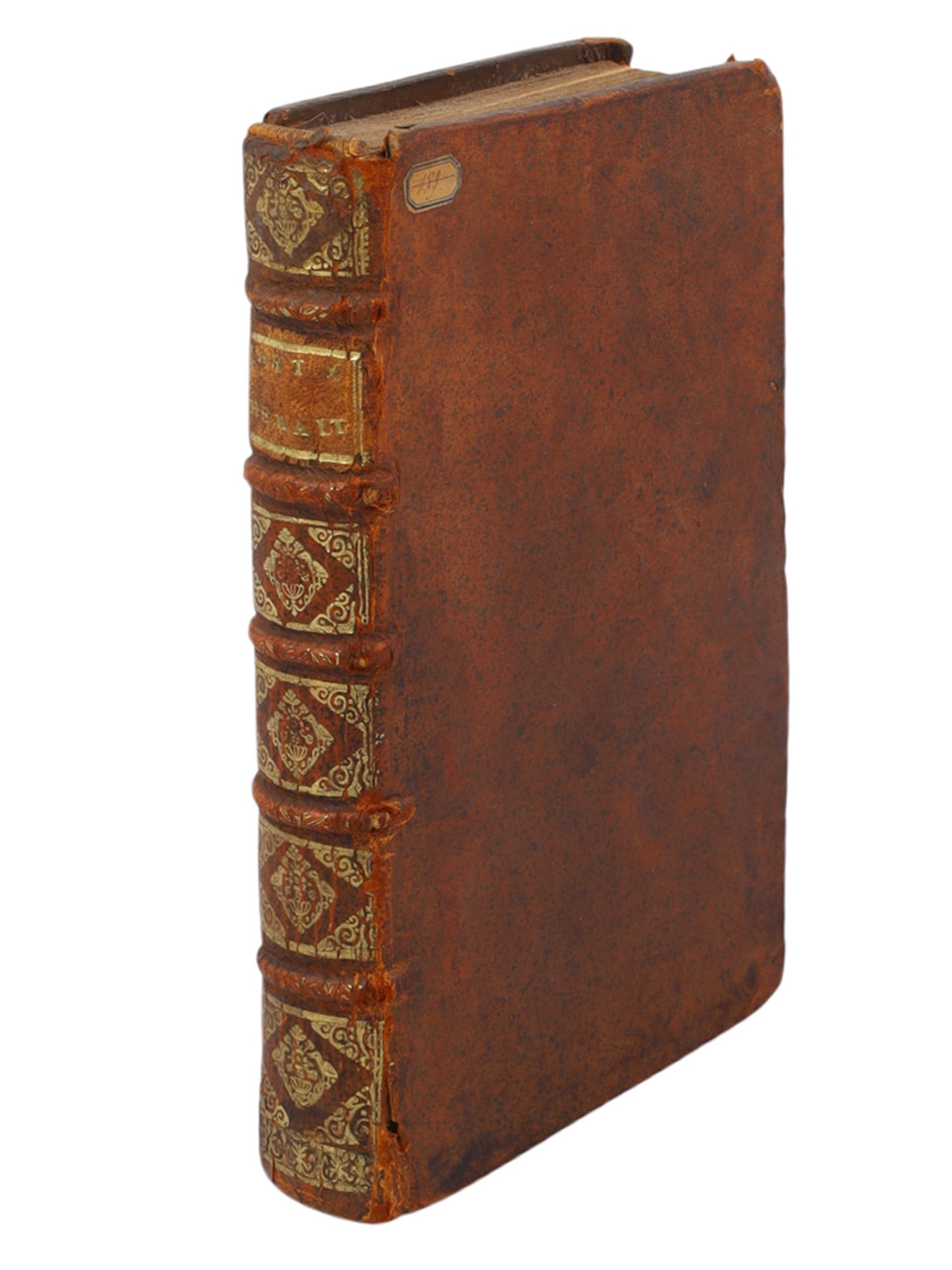 1695 L'ART H?RALDIQUE, CONTENANT LA MANI?RE D'APPRENDRE FACILEMENT LE BLASON, HAND-COLORED (1 of 14)