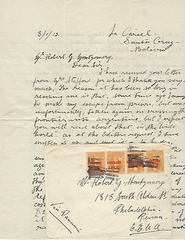 British Con Artist Walker Seeks Money for Defense: ARTHUR WALKER (alias Jack Thompson) was a wild British engineer who, in 1910, with another Englishman, sold a rubber concession in a remote area near the Brazilian-Bolivian border to a Belgian firm, w