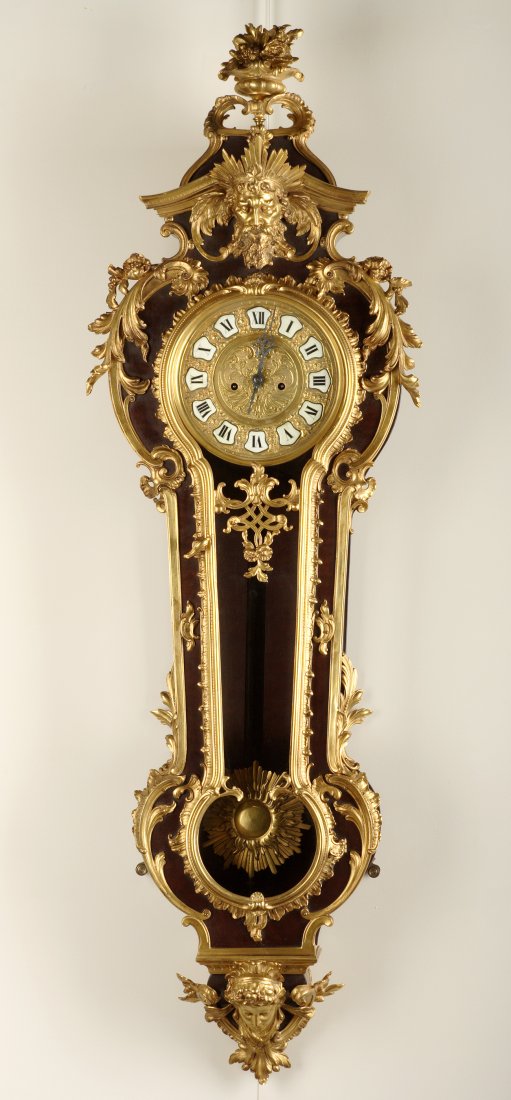 A Cartel Clock Signed M* Taccard & King (located in FL) (1 of 4)