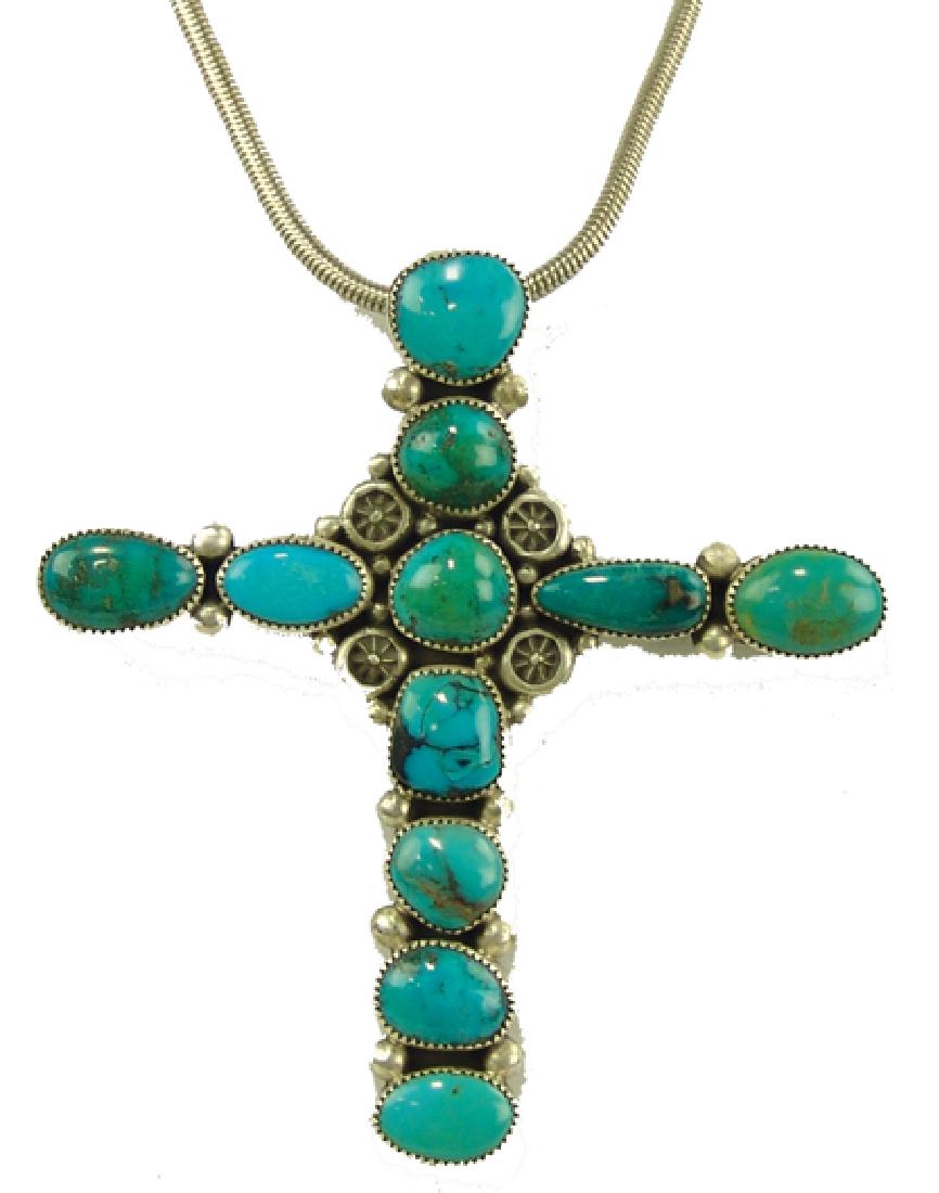 Navajo Cross Necklace - Ed Begay (1 of 7)
