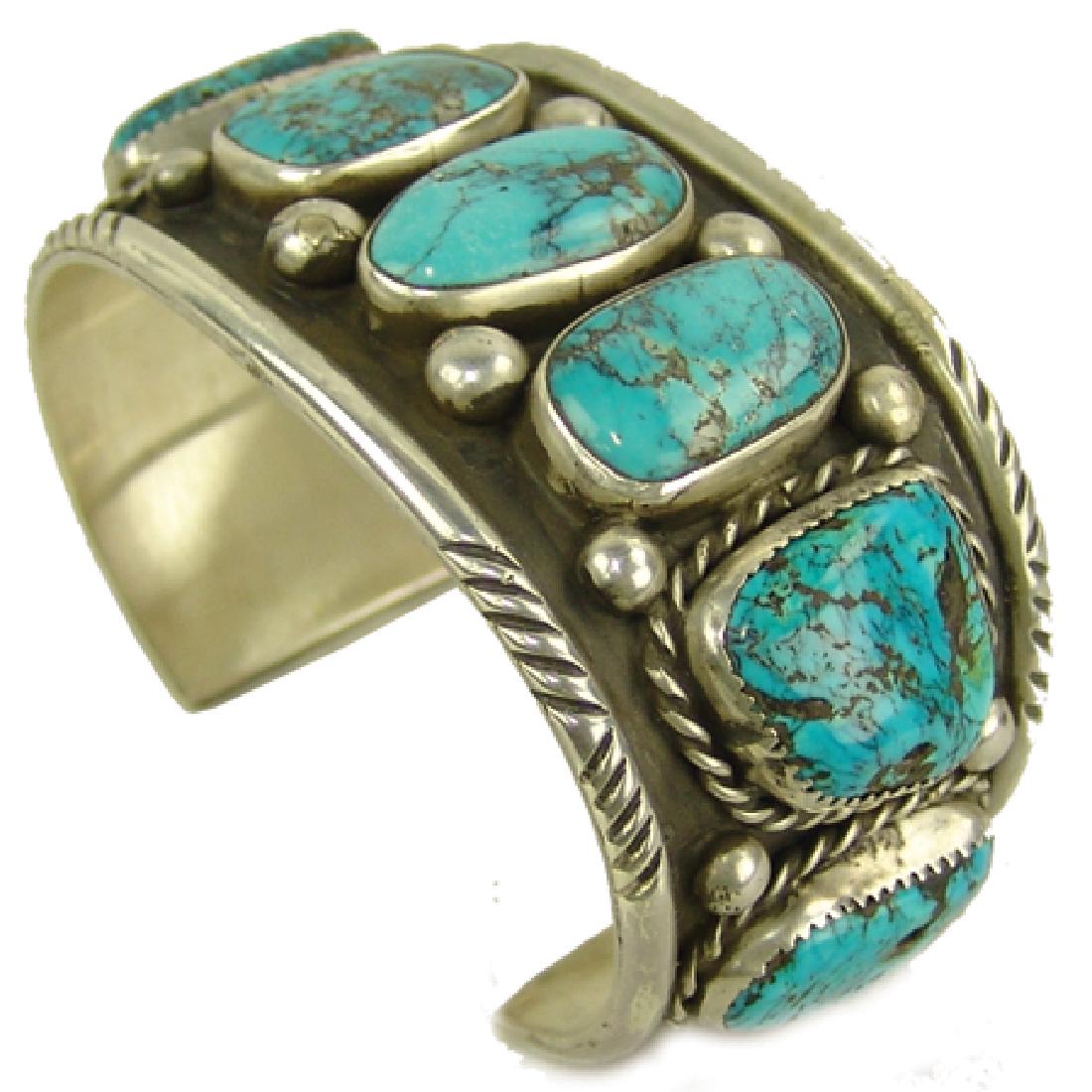 Navajo Bracelet - "CR" (1 of 7)