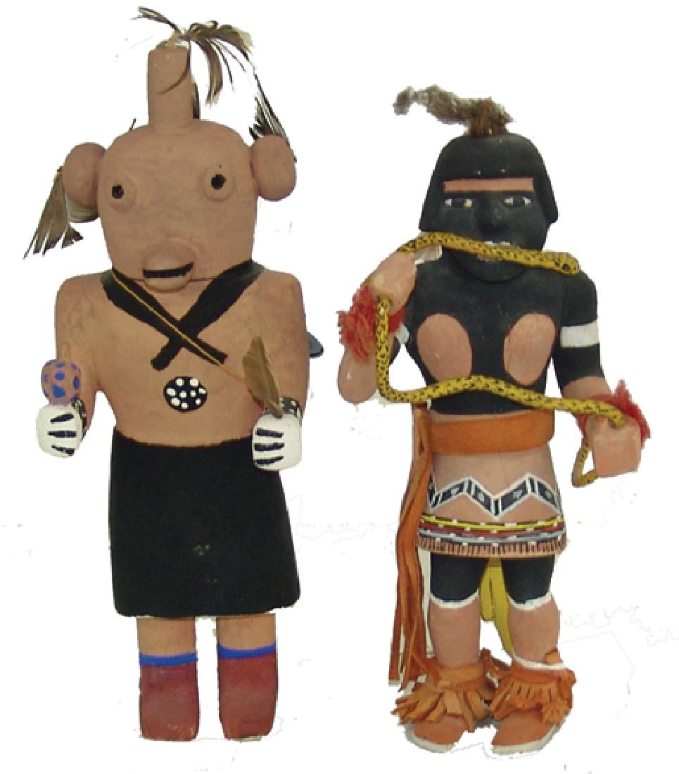 2 Hopi Kachina Dolls (1 of 10)
