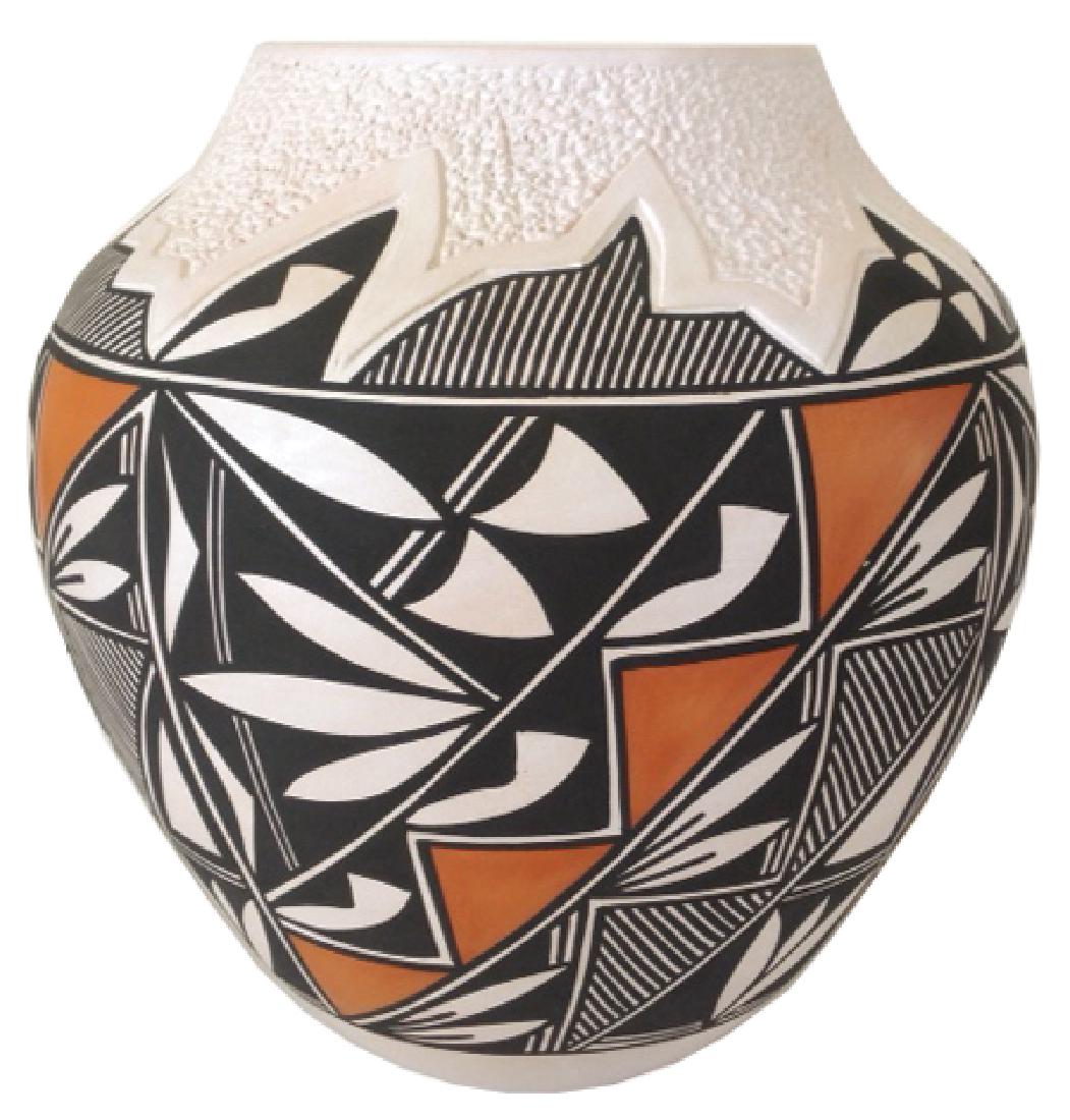 Acoma Pottery Jar - E. Antonio (1 of 2)