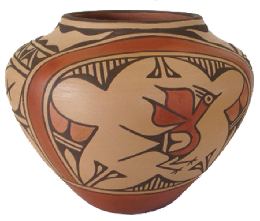 Zia Pottery Jar - Ruby Panana (1 of 3)