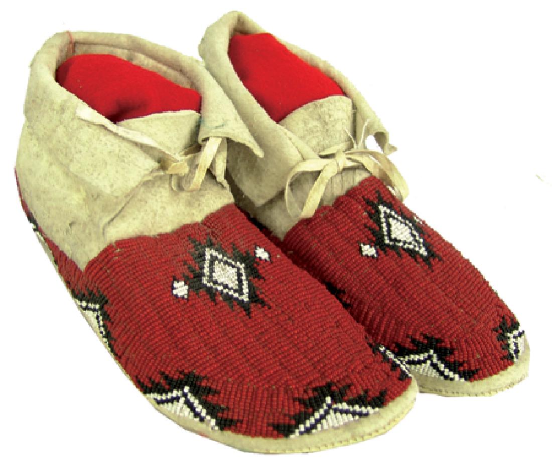 Paiute Beaded Moccasins (1 of 7)
