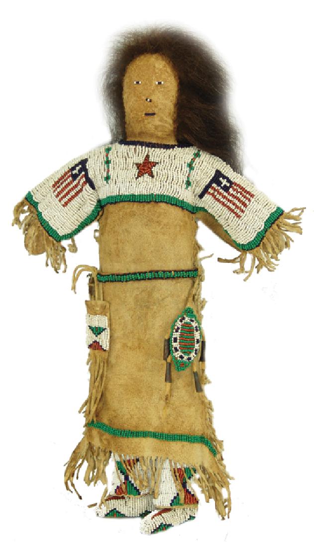 Sioux Beaded Buckskin Doll (1 of 8)