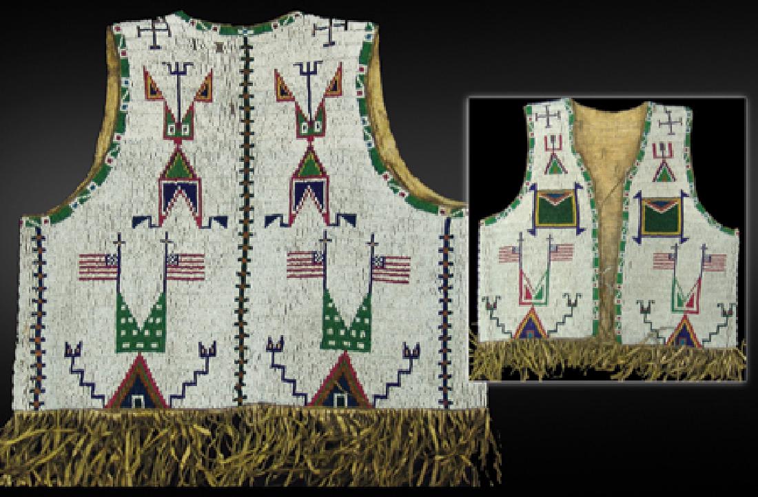 Sioux Beaded Boy's Vest (1 of 9)