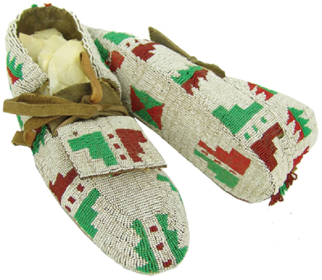 Cheyenne Beaded Moccasins (1 of 8)
